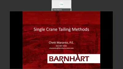 Single Crane Tailing Methods Webinar Thumbnail Image