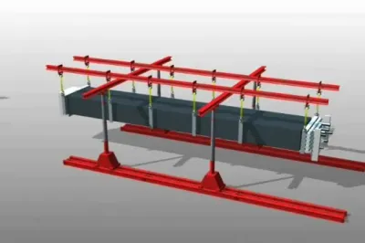 Tiangular Rigging Frame Video Library - Barnhart Crane & Rigging