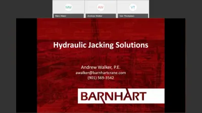 Hydraulic Jacking Solutions - Webinar Thumbnail Image