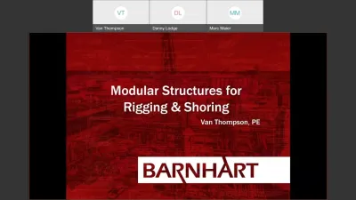 Modular Structures for Rigging and Shoring - Webinar Thumbnail Image