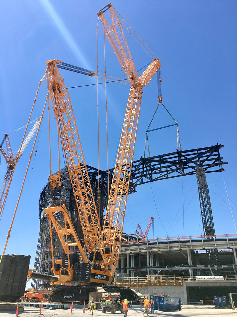 CC8800 1600 Tons Barnhart Crane & Rigging