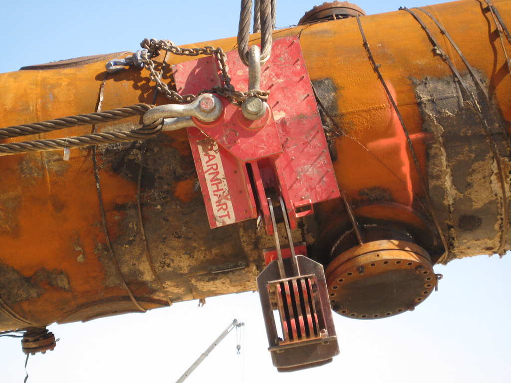 Temporary Trunnions Barnhart Crane & Rigging