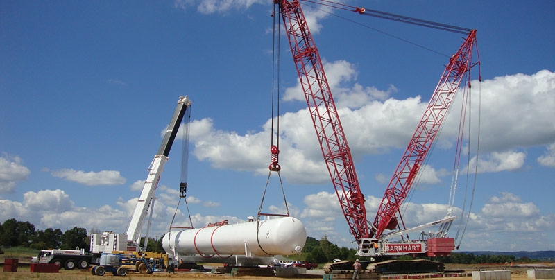 Ammonia Tank Offload and Set Project Image