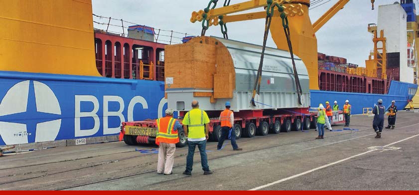 Generator and Transformer Transport Project Image